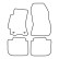 Car mats Velor suitable for Subaru Outback 2015-, Thumbnail 6