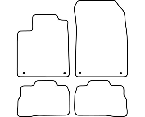 Car mats Velor suitable for Suzuki Kizashi 2011-, Image 6