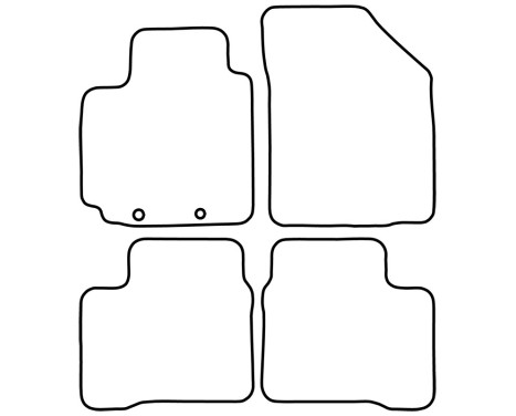 Car mats Velor suitable for Suzuki Swift IV, Image 6
