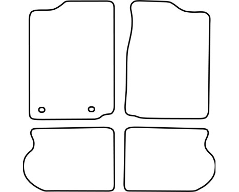Car mats Velor suitable for Suzuki Vitara 1988-2001, Image 6