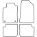 Car mats Velor suitable for Toyota Camry 1991-1999, Thumbnail 6
