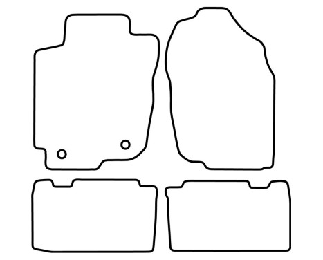 Car mats Velor suitable for Toyota RAV4 2013, Image 6