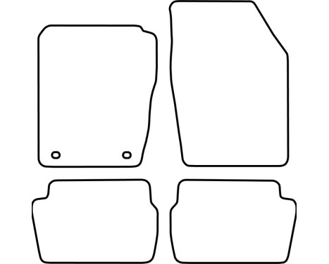 Car mats Velor suitable for Toyota Starlet 1990-1996, Image 6