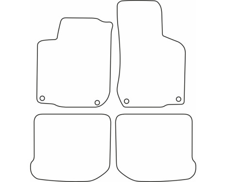 Car mats Velor suitable for Volkswagen Beetl, Image 6