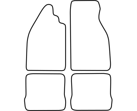 Car mats Velor suitable for Volkswagen Beetle 1973-2003, Image 6