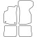 Car mats Velor suitable for Volkswagen Golf I Convertible, Thumbnail 6