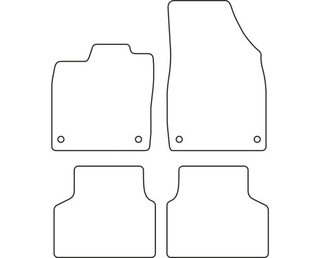 Car mats Velor suitable for Volkswagen ID.3, Image 6