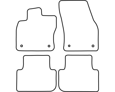 Car mats Velor suitable for Volkswagen Tiguan 2016- excl. Allspace, Image 6