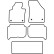Car mats Velor suitable for Volkswagen Touran 2003-2007 (7-Personen), Thumbnail 6