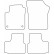 Car mats Velor suitable for Volkswagen Up 2011-, Thumbnail 6