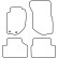Car mats Velor suitable for Volvo 740/960 1984-1997, Thumbnail 6