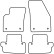 Car mats Velor suitable for Volvo C70 2006-, Thumbnail 6