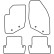 Car mats Velor suitable for Volvo S60 2000-2010, Thumbnail 6