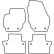 Car mats Velor suitable for Volvo S80 2006-, Thumbnail 6