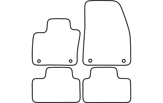 Car mats Velor suitable for Volvo XC40 2018-, Image 6