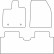 Car mats Velours suitable for BYD DOLPHIN Electric 2021-, Thumbnail 6