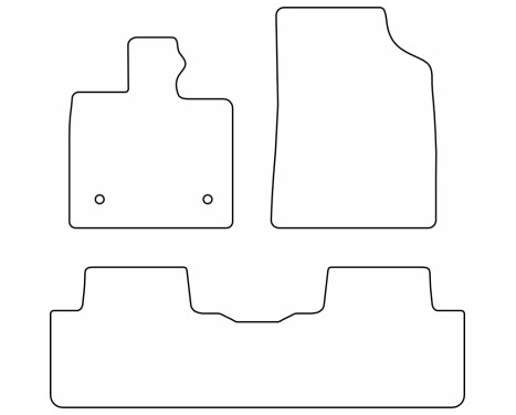 Car mats Velours suitable for BYD SEAL U Electric 2024- excl. Hybrid, Image 6