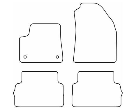 Car mats Velours suitable for Citroën e-C3 2024-, Image 6
