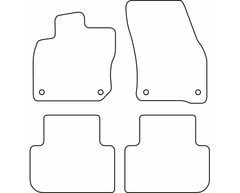 Car mats Velours suitable for Cupra Terramar (KP1) 2024-, Image 6