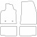 Car mats Velours suitable for Dacia Duster III Full Hybrid 4x4 2024-, Thumbnail 6