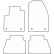 Car mats Velours suitable for Ford Tourneo Courier 2023-, Thumbnail 6