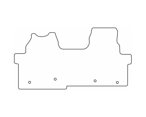 Car mats Velours suitable for Ford Tourneo Custom (V710) 2023- (front only), Image 6