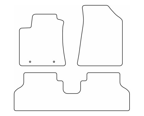 Car mats Velours suitable for Hyundai Kona II 2023 - excl. e-Kona (EV), Image 6