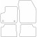 Car mats Velours suitable for Jeep Avenger (Electric) 2023-, Thumbnail 6