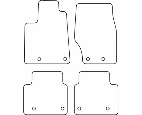 Car mats Velours suitable for Jeep Grand Cherokee V 2021-, Image 6