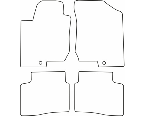 Car mats Velours suitable for Kia Cee'd 2007-2012, Image 6