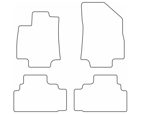 Car mats Velours suitable for Kia EV3 2024-, Image 6