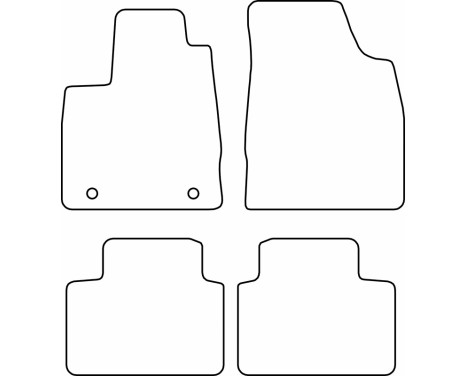 Car mats Velours suitable for MG 3 Hybrid+ 2024-, Image 6