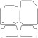 Car mats Velours suitable for Nissan Micra 2003-2011, Thumbnail 6