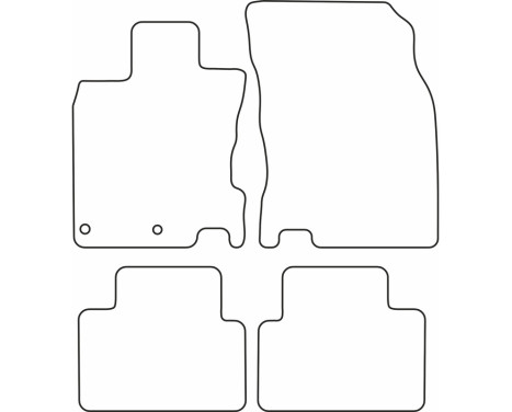 Car mats Velours suitable for Nissan Qashqai 2014-, Image 6