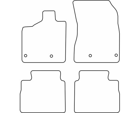 Car mats Velours suitable for Nissan X-Trail IV (T33) 2022 - excl. e-Power, Image 6