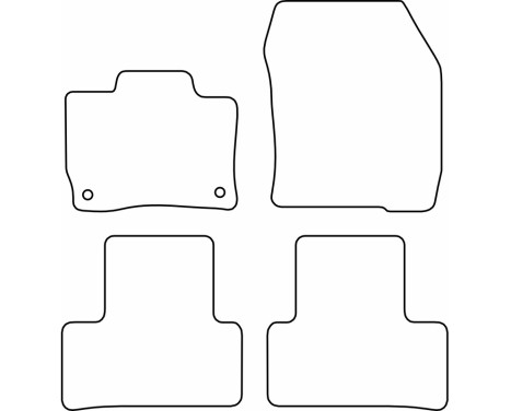 Car mats Velours suitable for Opel Astra-e (L) HB 2023-, Image 6