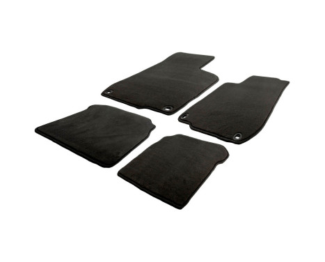 Car mats Velours suitable for Opel Corsa F Hybrid & Peugeot 208 II Hybrid 2024-