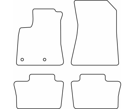 Car mats Velours suitable for Renault Austral TCe Mild Hybrid 2022-, Image 6