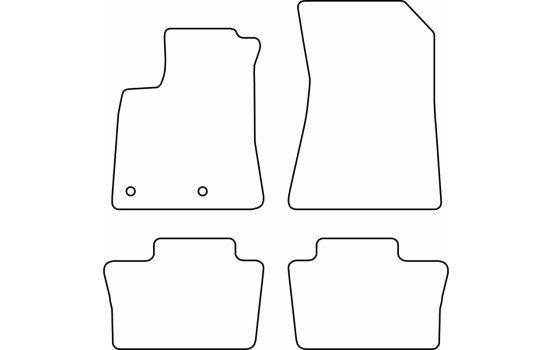 Car mats Velours suitable for Renault Austral TCe Mild Hybrid 2022-, Image 6