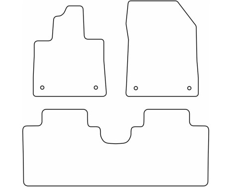 Car mats Velours suitable for Smart #3 EV 2023-, Image 6