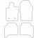 Car mats Velours suitable for Volkswagen Amarok 2022- & Ford Raptor II 2022-, Thumbnail 6