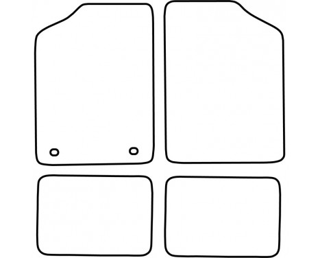 Car Mats Volkswagen Golf I 1974-1983, Image 2