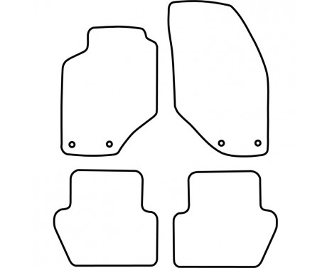 Car Mats Volvo 850 1991-1997, Image 2