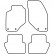Car Mats Volvo 850 s erie 1991-1997 4-parts, Thumbnail 3
