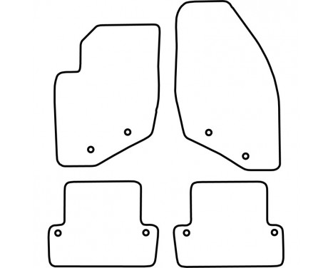 Car Mats Volvo S60 2000-2010, Image 2