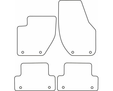 Car Mats Volvo V40 5 doors from 2012, Image 3