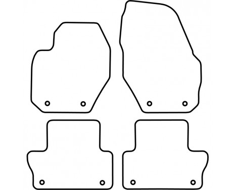 Car mats Volvo XC60 from 2008, Image 2