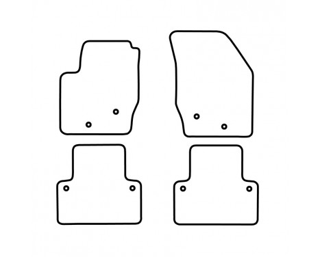 Car Mats Volvo XC90 2002-2014, Image 2