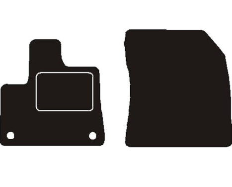 Front car mats suitable for Citroen Berlingo 2018-