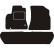 Front car mats suitable for Citroen Berlingo 5 persons 2008 - 2018